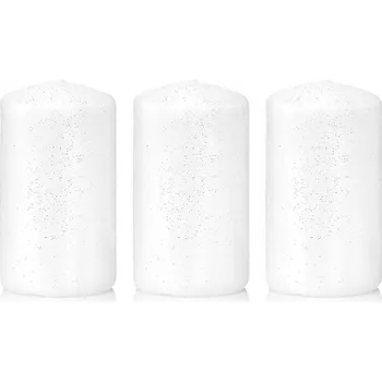 Svíčka Tradiční parafínová svíčka bez vůně Drobo 3 ks