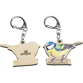 Přívěsek Lesní svět Přívěsek na klíče zvíře - Sýkora