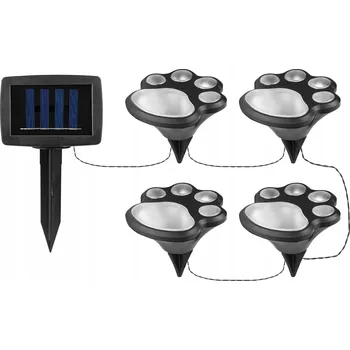 Venkovní osvětlení Solární lampa Masterled , černá, 470 cm, 1 ks