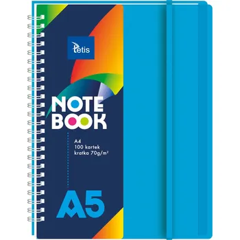 Sada různých sešitů A5 Tetis, 100 listů