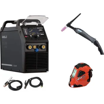 Svářečka iWELD Svářečka TIG 2400 AC/DC HF PULZ PFC - výhodný SET Varianta: SET 2: svářečka s výbavou v popisu stroje + kukla profi 800TIG2400ACDC/SET2