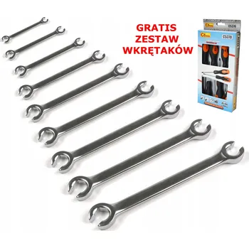 Klíč KLUCZE DO PRZEWODÓW SADA OČKOVÝCH KLÍČŮ PRO NÁKLADNÍ VOZY TIR