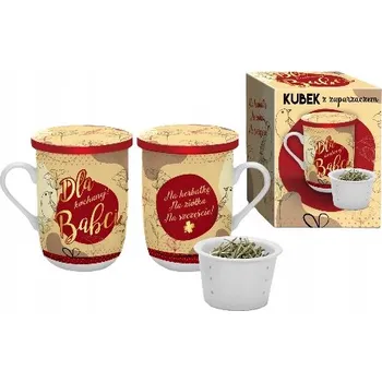 KERAMICKÝ HRNEK SE SÍTKEM PRO BABIČKU DÁREK