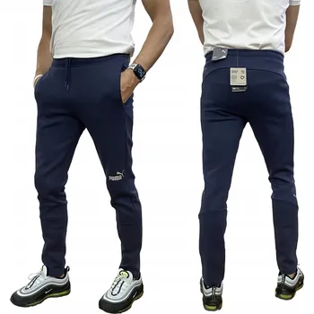 Puma pánské tepláky Casuals Pants modré velikost 3XL