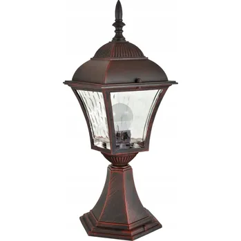 Stojací lampa Kvadratický osvětlovací sloupek Polux E27 40 cm