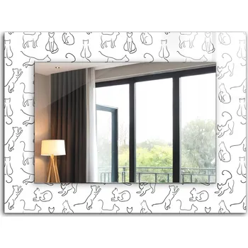 Zrcadlo Zrcadlo Tulup nástěnné obdélníkové 800 x 600 mm