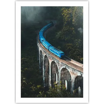 Obraz Plakát bez rámu do obýváku, ložnice 50x70 most moderní módní obraz