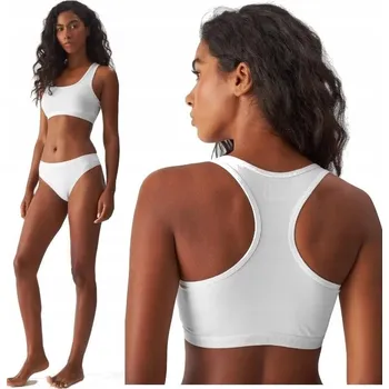 Podprsenka 4F podprsenka s měkkými košíčky bílá velikost S