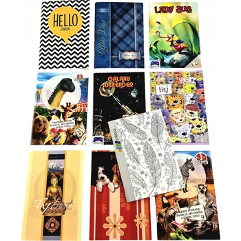 Sešit Sada různých sešitů A5 DeltaGraphix, 32 listů