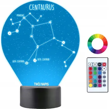 Lampička Noční lampa Plexido vícebarevná