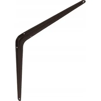 Věšák Jednoduchá poličková konzole hnědá - WS - 2ks 350x300