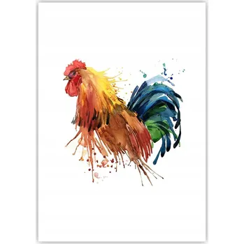 Obraz Plakát na zeď bez rámu 70x100 kohout obraz plakáty do obývacího pokoje ložnice