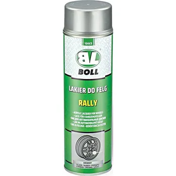 Barva ve spreji STŘÍBRNÝ LESK ve spreji na disky kol 500ml univerzální použití BOLL 2143