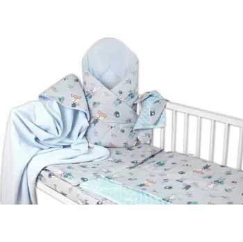 Povlečení Sada povlečení Baby Nellys - přikrývka 90cm x 120 cm + polštář 40x60cm - 2 dílná sada