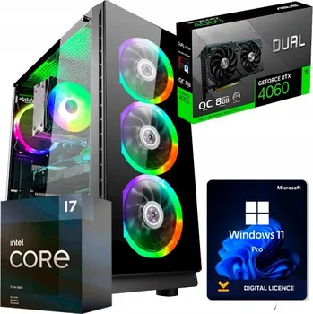 Stolní počítač HERNÍ SET INTEL I7|RTX 4060|32GB|512GB SSD|Wi-Fi|WIN 10PRO