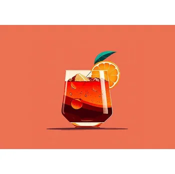 Obraz Obraz plakát do obýváku nebo ložnice 40x30 koktejl foto na zeď bez rámu