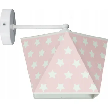 Lampička Nástěnná lampa Lena Stínidla E27 růžová