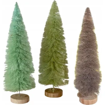 Obraz Sada vánočních stromků BOLTZEXMAS, barevné ozdobné stromky na svátky, 3 kusy