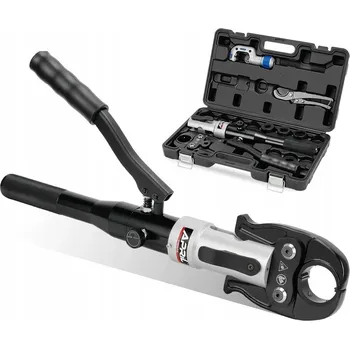 dílenský stroj LIS NA TRUBKY A KABELY HYDRAULICKÝ RADIÁLNÍ LISOVACÍ NÁSTROJ APRIL PEX