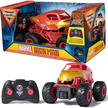 RC model auta Monster Jam - Dálkově ovládaný monster truck Marvel Iron Man - 6069959