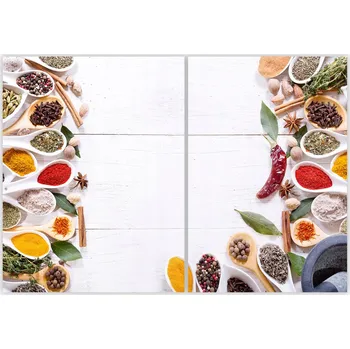 Kuchyňské prkénko Skleněná Ochranná Deska a Krájecí Prkénko | Indukce, Sporák ds-0428