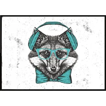 Obraz OBRAZ PLAKÁT V RÁMU 53x73 cm Liška P811