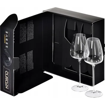 Sklenice Skleničky na bílé víno, skleničky na červené víno, skleničky na vodu Krosno Perfect Serve bezbarvé 560 Ml 2 ks