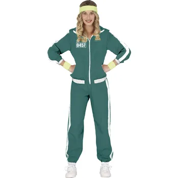 Fiestas Guirca Dámský kostým Squid Game zelený, M