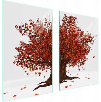 Kuchyňské prkénko Krájecí deska TMK ArtDeko sklo 2 ks