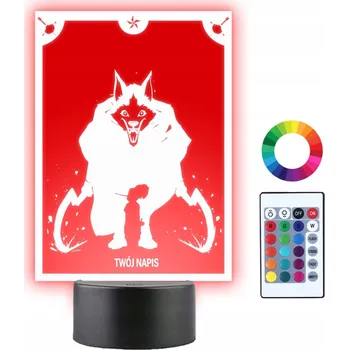 Lampička Plexido vícebarevná Noční lampa