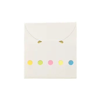 Samolepící bloček Reklamní BUCON* samolepicí papírky, bílá