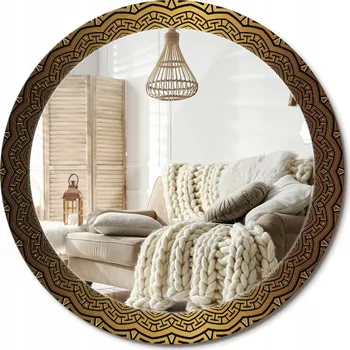 Zrcadlo Zrcadlo Prismalumino nástěnné kulaté 800 x 800 mm