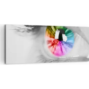 Obraz Foto obraz na plátně 100x40 abstrakce do obýváku ložnice na zeď velký