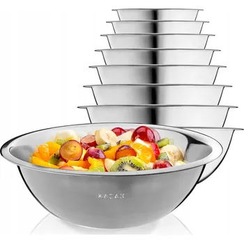 Nerezová ocelová mísa do kuchyně na saláty 16 cm