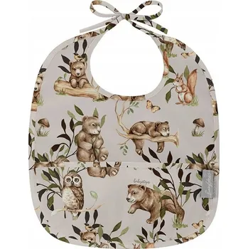 Bryndák BabySteps látkový, odstíny hnědé a béžové