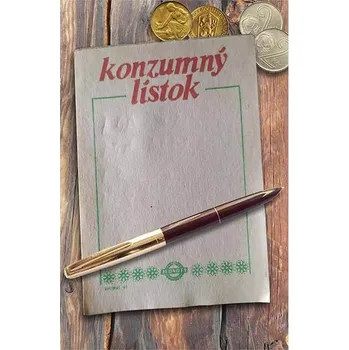 Obraz Cedule Konzumní lístek