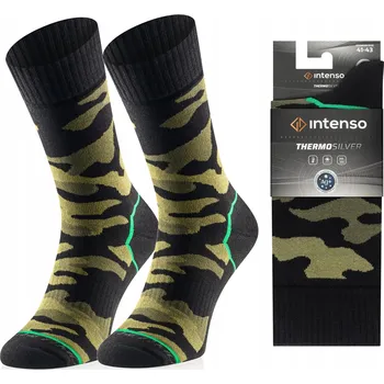 Ponožky Intenso 0747_C03 zelené, velikost 41-43