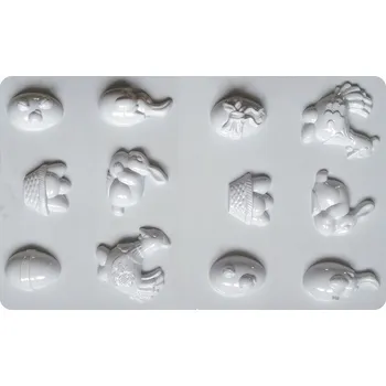 Velikonoční dekorace Velikonoce 3D FIGURKY FORMA NA SÁDROVÉ ODLEVY