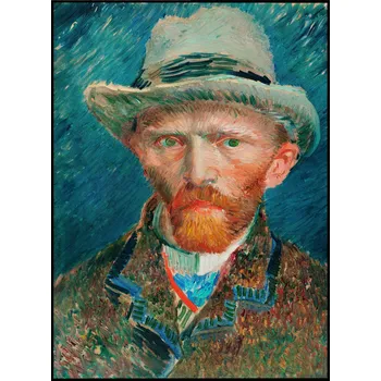 Obraz Plakát Vincent van Gogh Autoportrét bez rámu 50 x 70 cm