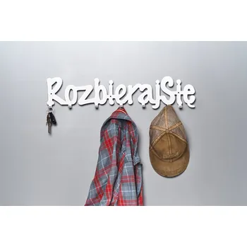 Věšák Rozbal to #1 - BÍLÝ - Věšák na oblečení 60 cm