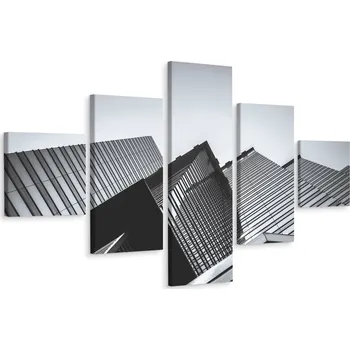 Obraz Vícedílný obraz MODERNÍ Mrakodrap 3D 150x90 cm