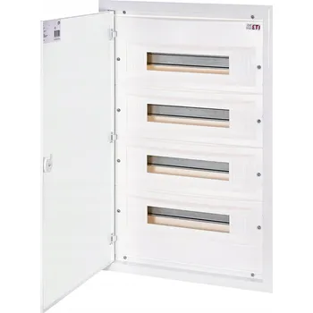Rozvaděč ETI rozvodnice pod omítku 4x18 ERP18-4, kovová dvířka