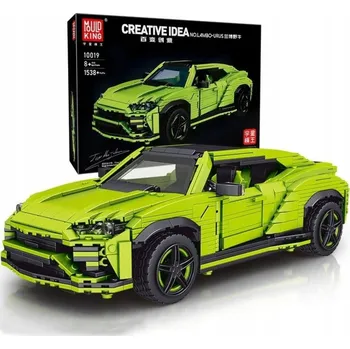 ostatní stavebnice KONSTRUKČNÍ STAVEBNICE SPORTOVNÍ VŮZ LAMBORGHINI 153 8 dílů COIL