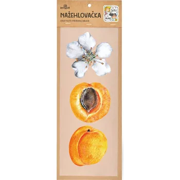 Textilní nažehlovací páska Lesní svět Nažehlovačka S 008 - Meruňka