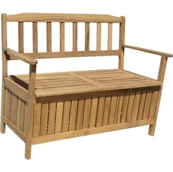 Zahradní lavice Zahradní lavice Akácie s úložným prostorem (Zahradní lavička z exotické dřeviny Akácie)