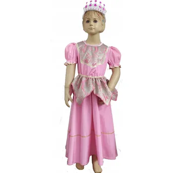 Karnevalový kostým PRINCEZNA DIANA princezna kostým 104 RŮŽOVÁ koruna