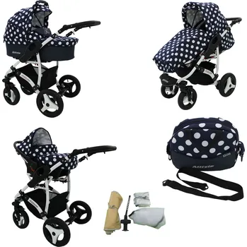 Kočárek DĚTSKÝ KOČÁREK ECO ALLIVIO + AUTOSEDAČKA 3V1 KAREX