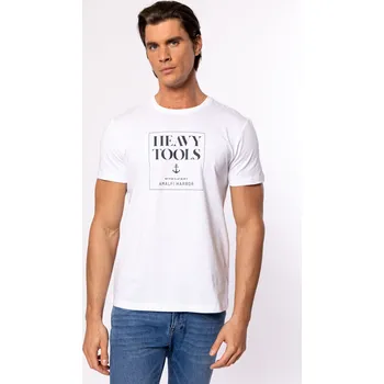 Pánské tričko MALVAR white 3XL