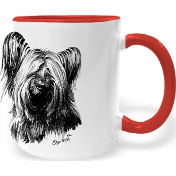 Hrnek - Skye teriér Barva: Červená