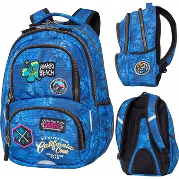 Školní batoh Vícekomorový Školní batoh CoolPack modrý, vícebarevný 24 l